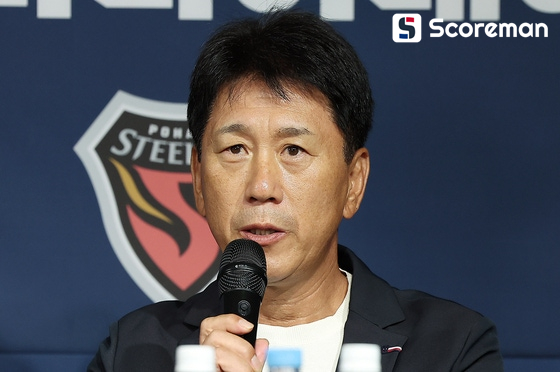 포항, 박태하 감독과 3년 재계약...2028년까지!